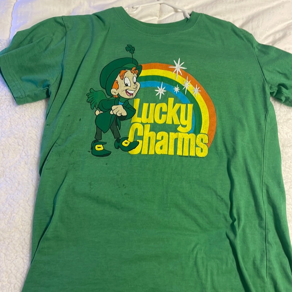 Green lucky charms t shirt